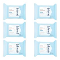 Johnsons Face Care Makeup Be Gone Moisturising Wipes 25'S - Pack of 6