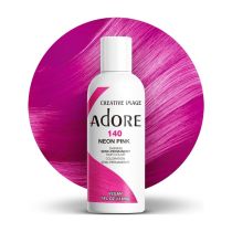 Adore Shining Semi Permanent Hair Colour Neon Pink 118ml