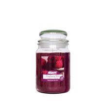 AIRPURE Raspberry Bliss Scented Candle Large Jar 18 oz
