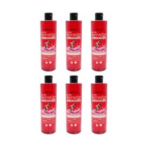  Anovia Frizz Relief Keratin Smooth Shampoo For Shiny Hair 415ML - Pack of 6