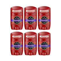 Old Spice Rockstar Deodorant Stick for Men 48H Freshness 50ml - Pack of 6