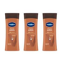 Vaseline Intensive Care Cocoa Radiant Lotion 400ml - Pack of 3