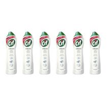 Cif Cream 100% Natural Original Multi-Purpose Cleaner 500ml - Pack of 6