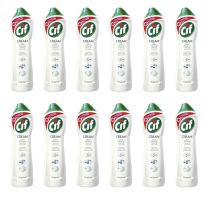 Cif Cream 100% Natural Original Multi-Purpose Cleaner 500ml - Pack of 12