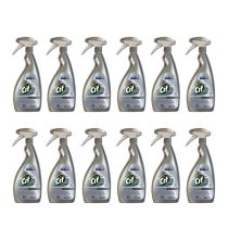 Cif Pro Formula Professional Stainless Steel Cleaner Spray 750ml
