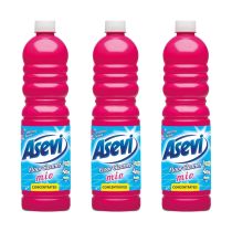 Asevi Mio Floor Cleaner Concentrated 1L - Pack of 3