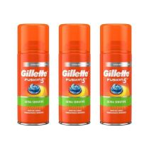 Gillette Fusion5 Ultra Sensitive Shaving Gel 75ML - Pack of 3