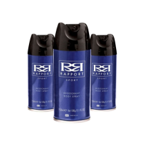Rapport Sport Body Spray 150ml - Pack of 3