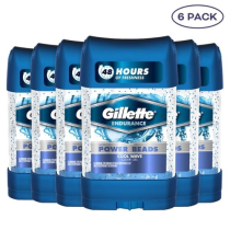 Gillette Clear Gel Cool Wave Deodorant Stick 70ml - Pack of 6