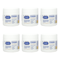 E45 Dermatological Cream For Dry Skin 125G - Pack of 6