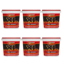 Everbuild XL Fire Cement Buff 2 kg - Pack of 6