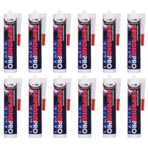 Bond It Gripbond Pro Black Hybrid Adhesive Sealant 310ml - Pack of 12