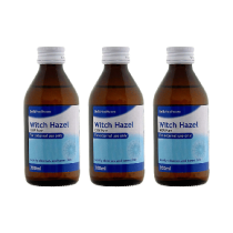 Bell's Healthcare Witch Hazel (distilled) Natural Skin Toner Cleanser 200ml - Pack of 3