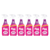 Stardrops Pink Stuff Window & Glass Cleaner With Rose Vinegar Spray 850ML - Pack of 6