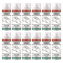 Shuu Shoe Cleaner For Fabric Leather Suede Nubuck 300ml - Pack of 12