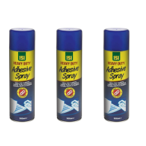 151 Heavy Duty Fast Tack Extra Strong Adhesive Spray 500ML - Pack of 3