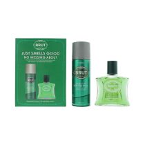 Brut Original 2 Piece Gift Set (Deodorant Spray + Aftershave)