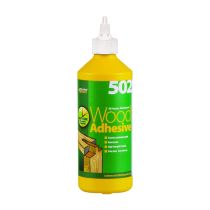 Everbuild 502 All Purpose Weatherproof Wood Adhesive Bottle 500ml