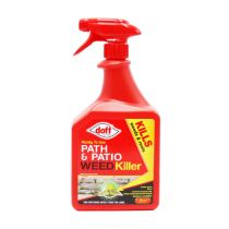 Doff Path & Patio Weedkiller Ready to Use Spray for Garden 1L