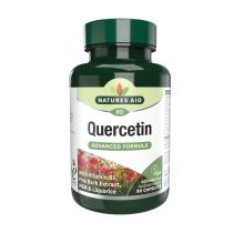 Natures Aid Quercetin Advanced Formula with Vitamin B5 90 Capsules