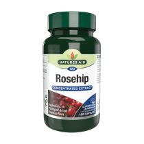 Natures Aid Rosehip concentrated Extract 750mg 120 Capsules
