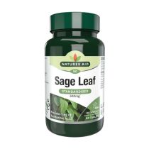 Natures Aid Sage Leaf with 2mg Rosmarinic Acid for Women 90 Tablets