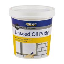 Everbuild 101 Multi-Purpose Linseed Oil Putty Natural 1KG   480210
