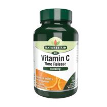 Natures Aid Vitamin C 1000mg Time Release for Immunity 90 Tablets