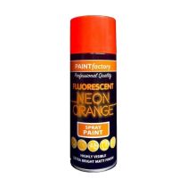 Paint Factory All Purpose Spray Can Neon Orange 400ml