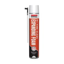 Soudal B1 Fire & Acoustic PU Expanding Foam Hand Held 750ml 