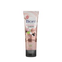 Biore Rose Quartz and Charcoal Face Scrub for Oily Skin 110 ml