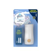 Glade Pure Clean Linen reusable air freshener spray device and refill
