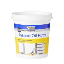 Everbuild 101 Multi-Purpose Linseed Oil Putty Natural 2kg