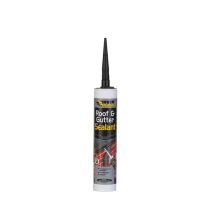 Everbuild Everflex Roof & Gutter Sealant Black 300ml