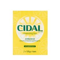 Cidal Antibacterial Cleansing Bars 2 x 100g