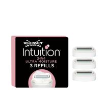 Wilkinson Sword Intuition Blades Ultra Moisture refills pack of 3