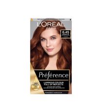 L’Oréal Paris Preference 6.45 Intense Copper Auburn Permanent Hair Dye Kit