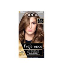 L’Oréal Preference 6.0 Dark Blonde Permanent Hair Colour Grey Coverage Kit