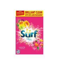 Surf Tropical Lily & Ylang-Ylang Laundry Powder 45 Washes 2.25KG