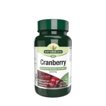 Natures Aid Cranberry Concentrated Extract Gluten Free 90 Capsules