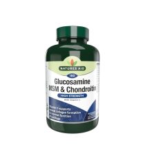 Natures Aid Glucosamine MSM & Chondroitin 180 Tablets
