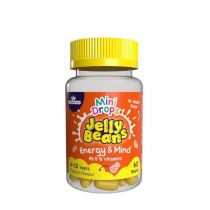 Natures Aid Mini Drops Jelly Beans Energy & Mind for Kids 60 Beans