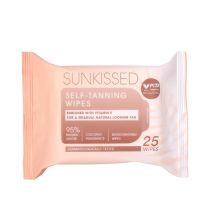 Sunkissed Self-Tanning Wipes for a Natural Looking Tan 25 Wipes