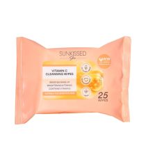 Sunkissed Skin Vitamin C Cleansing & Refreshing Wipes 25 Sheets