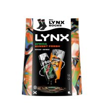 
Lynx Africa Sunset Fresh Gift Set with Bodyspray, Bodywash & Socks

