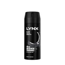Lynx Black Body Spray Deodorant 150 ML