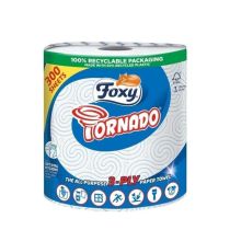 Foxy Tornado Kitchen Roll 3ply 300 Sheet