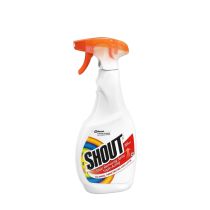 Shout Laundry Stain Remover Spray 500ml triple-acting pre-wash fabric treatment