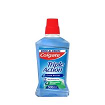 Colgate Triple Action  Fresh Breath Zero Alcohol Mouthwash 500ml