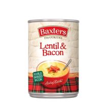 Baxters Favourites Lentil & Bacon Soup 400g 